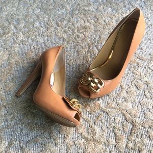 Nine West leather heels